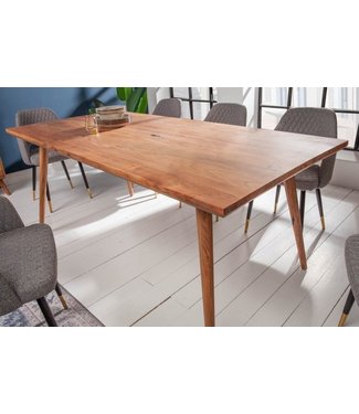 Invicta Interior Massieve eettafel MYSTIC LIVING 160cm natuurlijk acacia massief hout - 38418