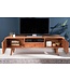 Invicta Interior Massief TV-meubel MYSTIC LIVING 140cm natuurlijk acacia 3D oppervlak massief hout - 38423