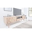 Invicta Interior Massief TV-meubel MYSTIC LIVING 140cm natuurlijk acacia 3D oppervlak massief hout - 38423