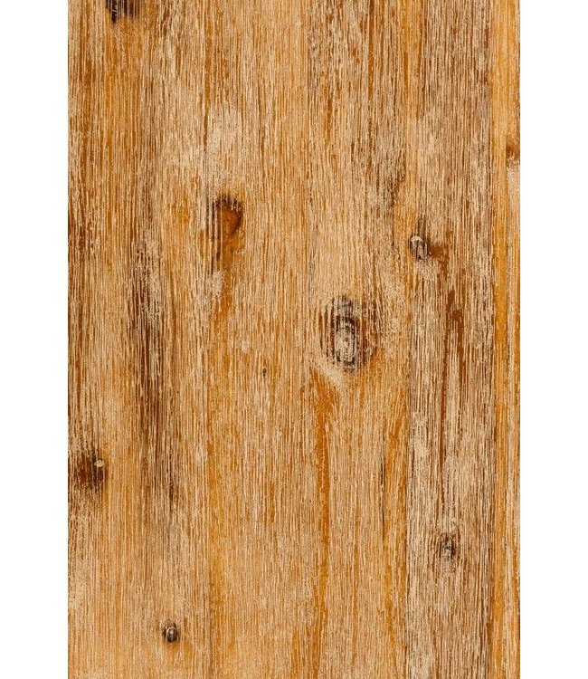 Invicta Interior Massief houten decoratieve kolom COLUMNA 75cm acacia teak grijs gekalkt bijzettafel - 38433