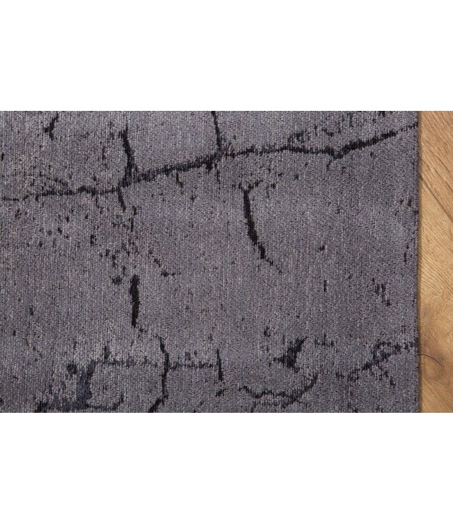 Invicta Interior Designtapijt FIRE AND EARTH 240x160cm grijs katoen - 38756