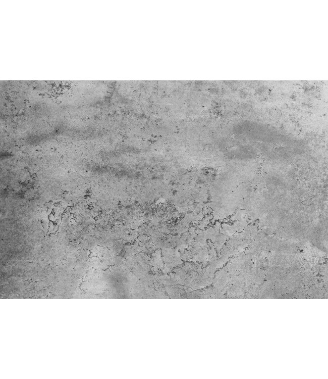 Invicta Interior Moderne eettafel LOFT 160cm grijs betondesign zwart metalen poten sledeonderstel Industrieel - 38956