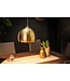 Invicta Interior Moderne hanglamp GOLDEN BALL 30cm gouden hanglamp in hoogte verstelbaar - 39439