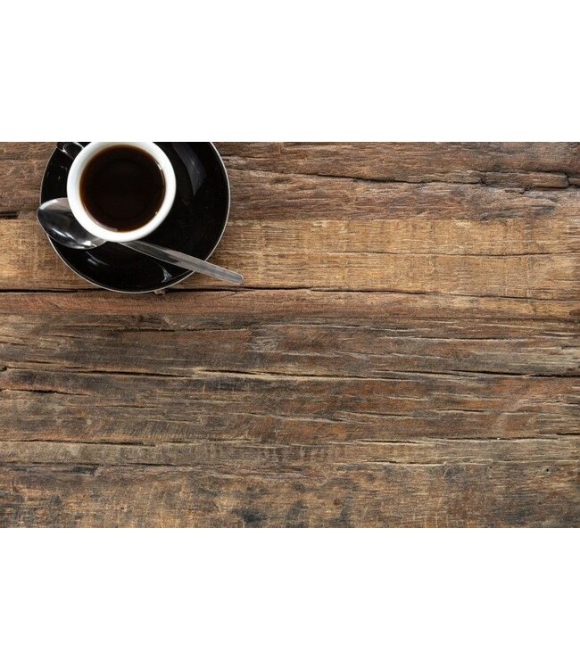 Invicta Interior industrieele bijzettafel BARRACUDA 40cm gerecycled hout met gebogen poten - 39586