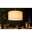 Invicta Interior Elegante hanglamp ROOTS 50cm natuurlijke hanglamp met linnen kap - 39618