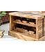 Invicta Interior Massief houten salontafel BODEGA 100cm mangohouten thuisbarkast - 39814