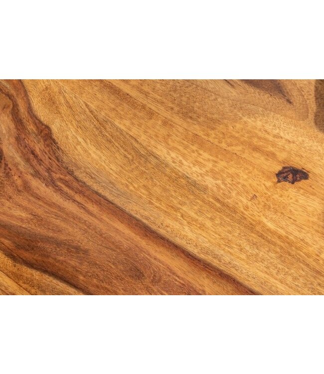 Invicta Interior Handgemaakte bijzettafel SCORPION 45cm Sheesham Hairpin Poten - 39957