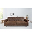 Invicta Interior Chesterfield 3-zitsbank MAISON BELLE AFFAIRE 220cm antiekbruin 3-zits met slaapfunctie - 40082