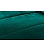 Invicta Interior Retro slaapbank DIVANI 220cm smaragdgroen fluweel 3-zitsbank met bedfunctie - 40089