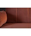 Invicta Interior Retro slaapbank DIVANI 220cm oudroze fluweel gouden poten bedfunctie 3-zitsbank - 40091