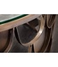 Invicta Interior Salontafel Abstract Fish Scales Design 70cm Antiek Messing - 40110