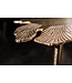 Invicta Interior Handgemaakte salontafel ABSTRACT LEAF 60cm goud filigraan bladontwerp - 40390