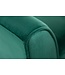 Invicta Interior Elegante bank SCARLETT 90cm smaragdgroen fluweel met armleuningen - 40406