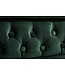 Invicta Interior Chesterfield 3-zitsbank 205cm flesgroen fluweel met knoopstiksel en veerkern - 40483