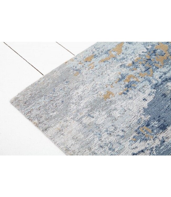 Invicta Interior Designtapijt ABSTRAKT XXL 350x240m grijsblauw katoen - 40523