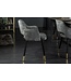 Invicta Interior Elegante stoel PARIS groen fluweel decoratief quilten en gouden voetdoppen - 40574