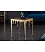 Invicta Interior Extravagante salontafel LIQUID LINE L 46cm goud druppelvormig design - 40638