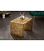 Invicta Interior Handgemaakte salontafel ABSTRACT 50cm set van 2 goud in Gap-design - 40899