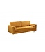 Invicta Interior Design 3-zits loungebank COSY VELVET 220cm mosterdgeel fluwelen veerkern - 41072