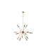 Invicta Interior Elegante hanglamp SPUTNIK 87cm goud met 14 lichtarmen - 41108