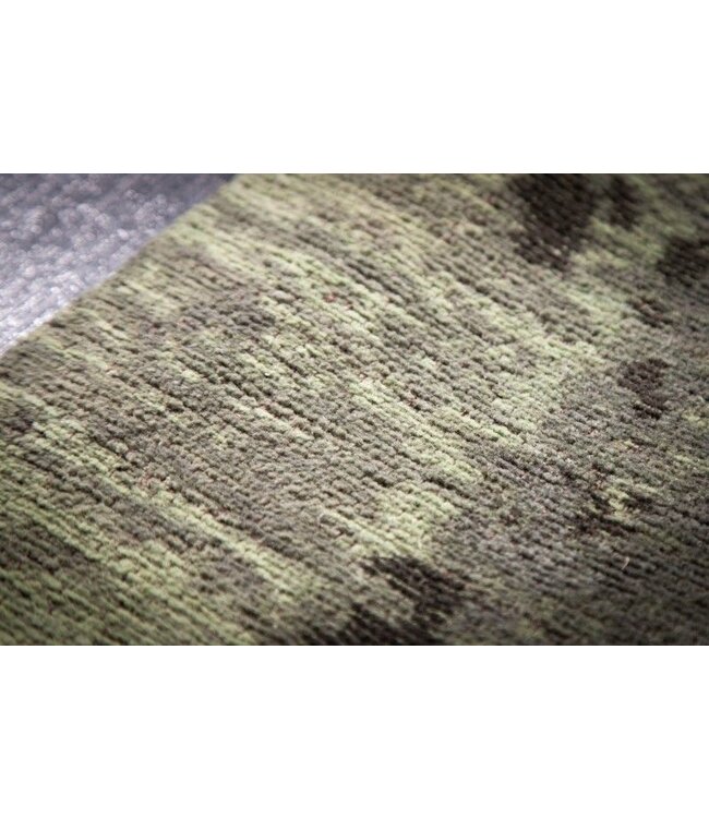 Invicta Interior Vintage tapijt MODERN ART 240x160cm groen gewassen used look - 41258