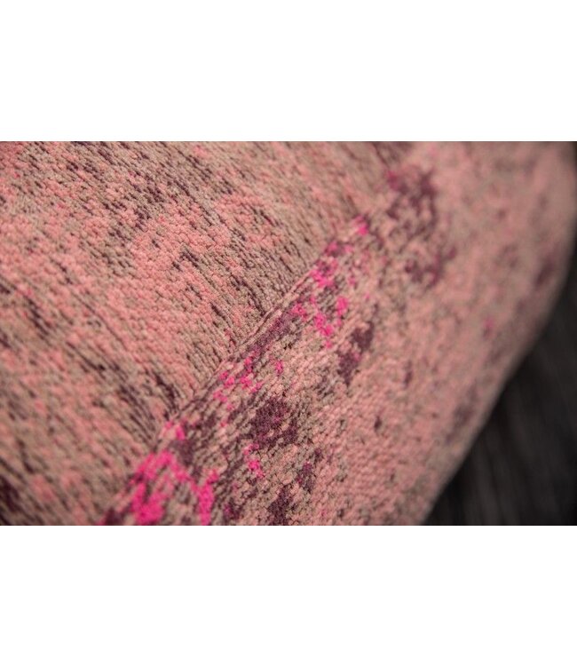 Invicta Interior Design vloerkussen XL MODERN ART 70cm rood roze abstract patroon zitpoef - 41266