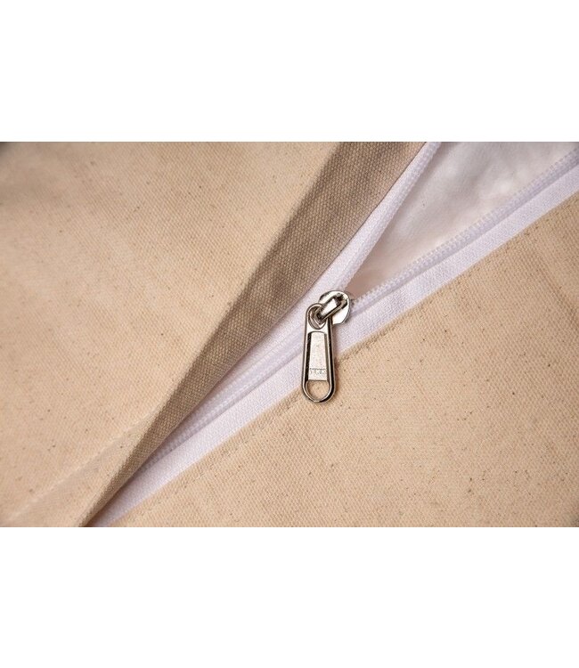 Invicta Interior Design vloerkussen XL MODERN ART 70cm rood roze abstract patroon zitpoef - 41266