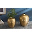 Invicta Interior Elegantes Vasen 2er Set ORIENTAL 32cm goud im Rice Hammerschlag Design - 41532