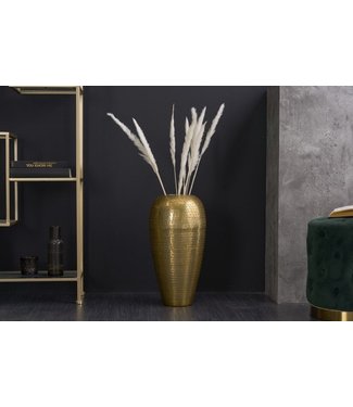 Invicta Interior Elegante vaas ORIENTAL 50cm goud im Wild Hammerschlag Design - 41551