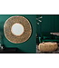 Invicta Interior Design wandspiegel ABSTRACT LEAF XXL 115cm goud in bladpatroon gemaakt van metaal, handgemaakt - 41568