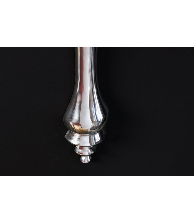 Invicta Interior Barokke wandconsole SCALA 80cm zilver aluminium wandplank - 35729