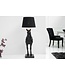 Invicta Interior Vloerlamp Black Beauty zwart/ 30082