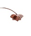Invicta Interior Uitschuifbare booglamp LOUNGE DEAL 170-210cm koperen vloerlamp - 21599