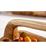 Invicta Interior Massief houten kom BALI 60cm teakhout met natuurlijke nerf handvat - 36152