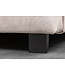 Invicta Interior Design tweepersoonsbed PARIS 180x200cm champagne fluweel Chesterfield gestoffeerd bed - 43105