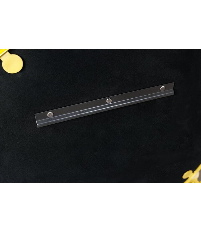 Invicta Interior Decoratieve wandspiegel BUTTERFLY 80cm goud metalen ronde handgemaakte vlinderlijst - 42780