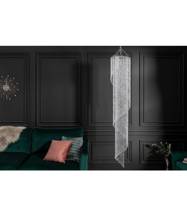 Invicta Interior Stevige kledingkast HEMINGWAY 200cm teakhouten kledingrek - 39557