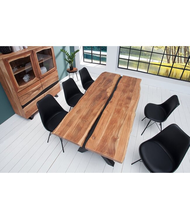 Invicta Interior Eettafel Amazonas 200cm Acacia/ 6538333