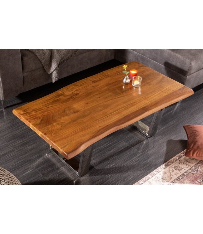 Invicta Interior Salontafel Mammoet 110cm Acacia honing 40mm - 39738