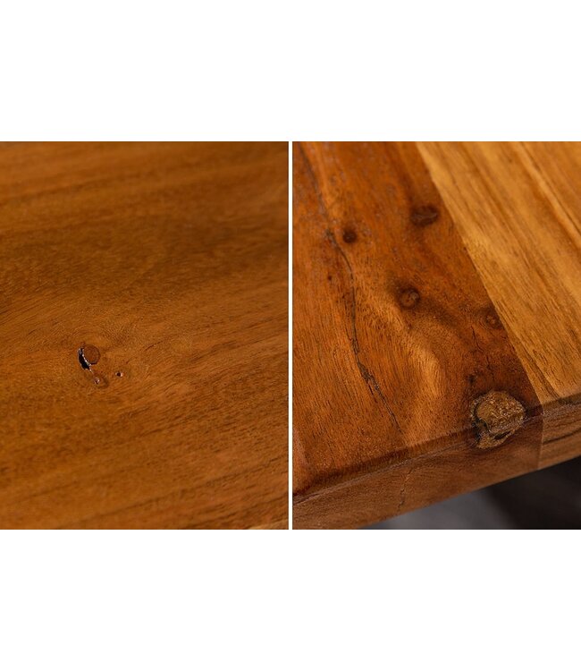 Invicta Interior Salontafel Mammoet 110cm Acacia honing 40mm - 39738