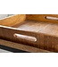 Invicta Interior Massieve salontafel FINCA 80cm mangohout incl. 3 uitneembare dienbladen - 41656