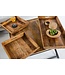 Invicta Interior Massieve salontafel FINCA 80cm mangohout incl. 3 uitneembare dienbladen - 41656