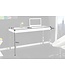 Invicta Interior Design console WHITE DESK 120cm witte hoogglans bureautafel - 16714