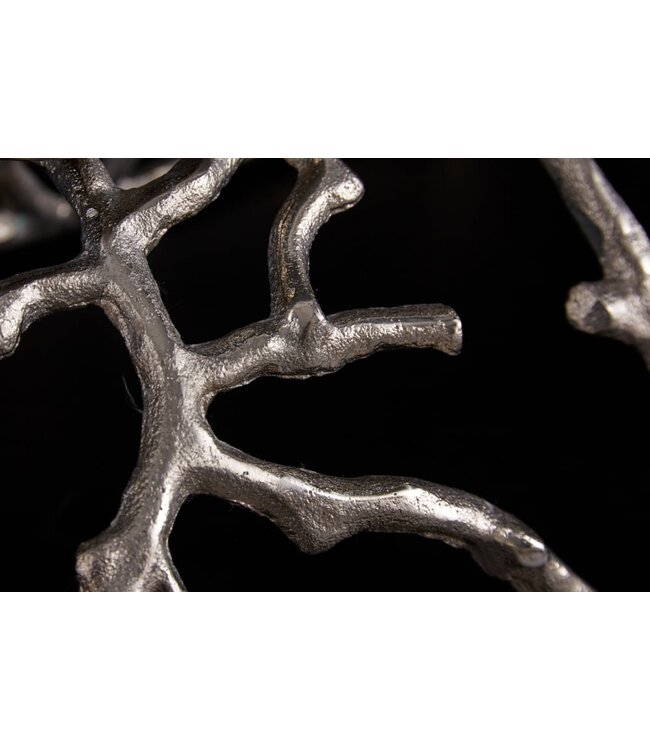 Invicta Interior Elegante kaarsenhouder ABSTRACT 60cm zilver voor 4 kaarsen - 41279