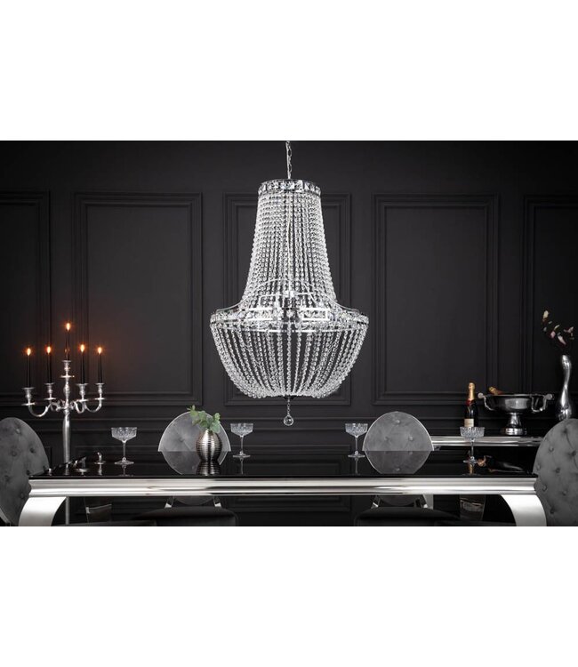 Invicta Interior Extravagante kroonluchter GLORY 110 cm kristallen hanglamp - 10607