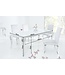 Invicta Interior Eettafel Modern Barok 180cm wit zilver/ 37903