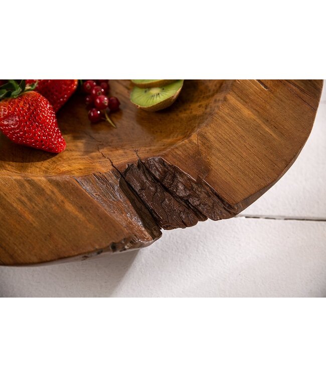 Invicta Interior Massieve schaal NATURE ROOT 50cm natuurlijk teakwortelhout - 11626