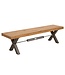 Invicta Interior Eikenhouten bank Thor 180cm/ 38807