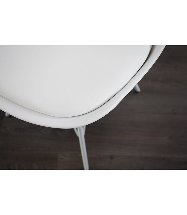 Invicta Interior Retro stoel SCANDINAVIA MEESTERSTUK wit - 36205