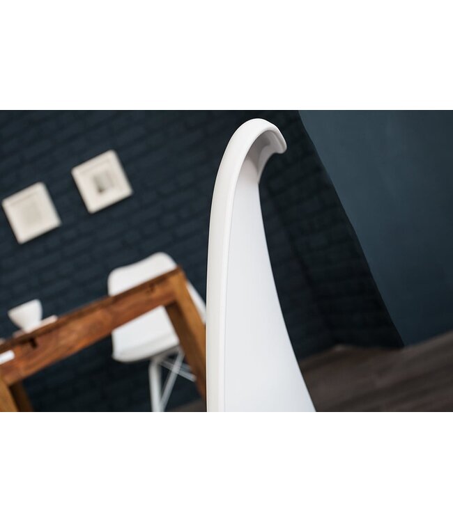 Invicta Interior Retro stoel SCANDINAVIA MEESTERSTUK wit - 36205